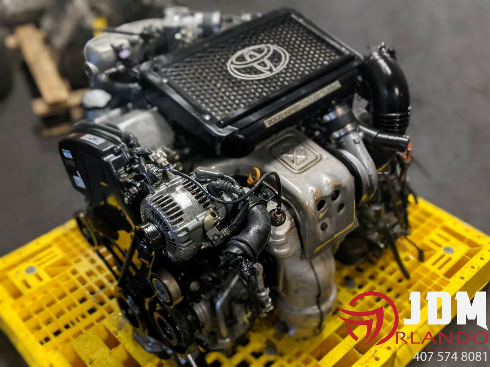 98-02 TOYOTA CALDINA 2.0L TURBO ENGINE LOOM & ECU JDM 3S-GTE