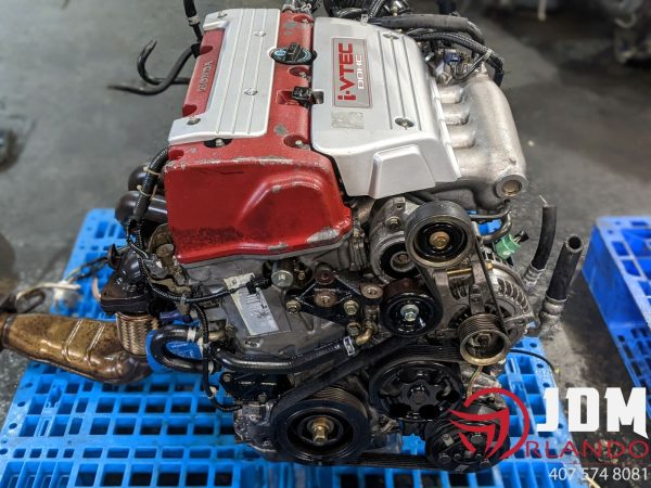 04-08 HONDA ACCORD EURO R 2.0L VTEC ENGINE & ECU JDM K20A 5