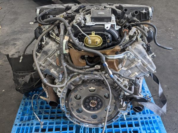 07 08 09 10 11 12 LEXUS LS460 4.6L V8 RWD Engine Assembly 4