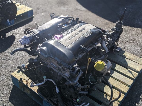 99-02 Nissan Silvia S15 2.0L Turbo Engine 6-Speed Trans Loom & ECU JDM SR20DET 1