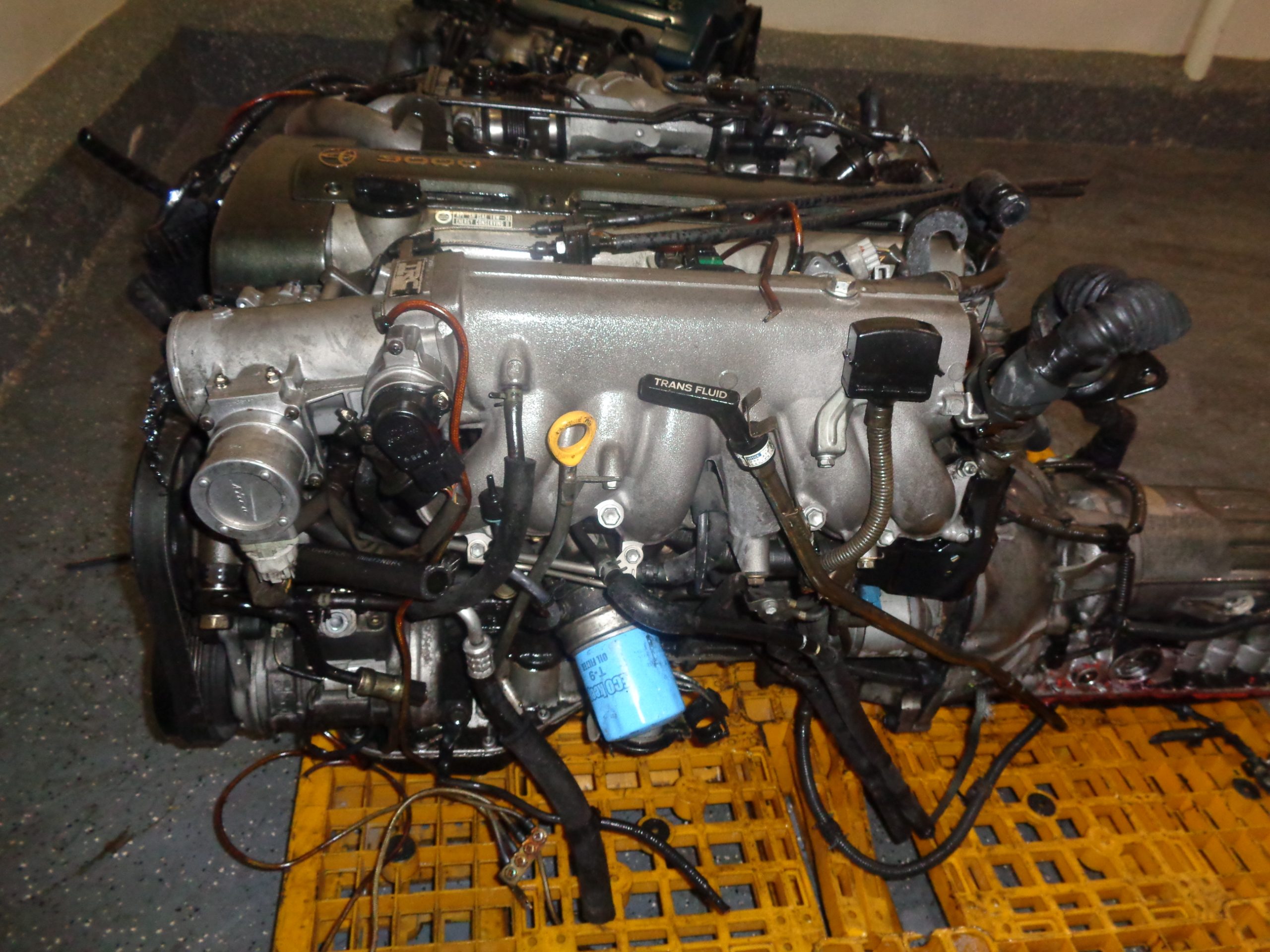 93-96 Toyota Aristo Twin Turbo Engine Trans Loom & ECU JDM 2JZ-GTE